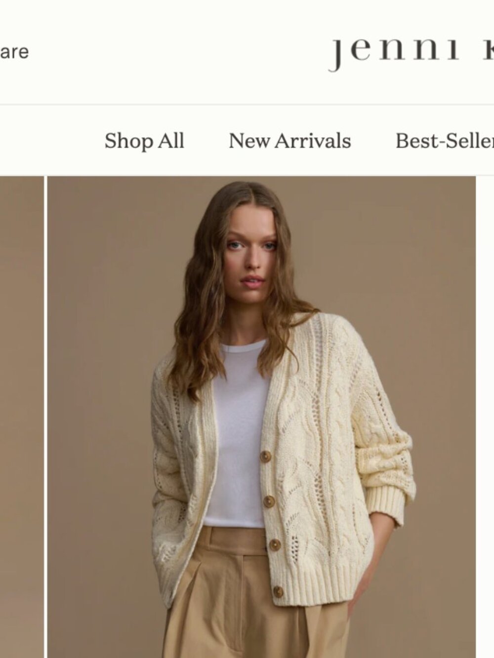 Jenni Kayne Audrey Cardigan